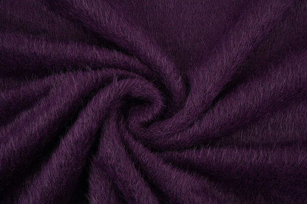 Harige Alpaca Aubergine