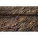 Feiner Crêpe Zebora Marine - Braun Feiner Crêpe Zebora Marine - Braun