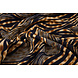 Fijne Crêpe Zebora Marine - Bruin Fijne Crêpe Zebora Marine - Bruin