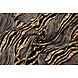 Feiner Crêpe Zebora Schwarz - Hellbraun Feiner Crêpe Zebora Schwarz - Hellbraun