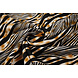 Fine Crêpe Zebora Black - Light Brwon Fine Crêpe Zebora Black - Light Brwon