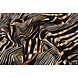Fine Crêpe Zebora Black - Light Brwon Fine Crêpe Zebora Black - Light Brwon
