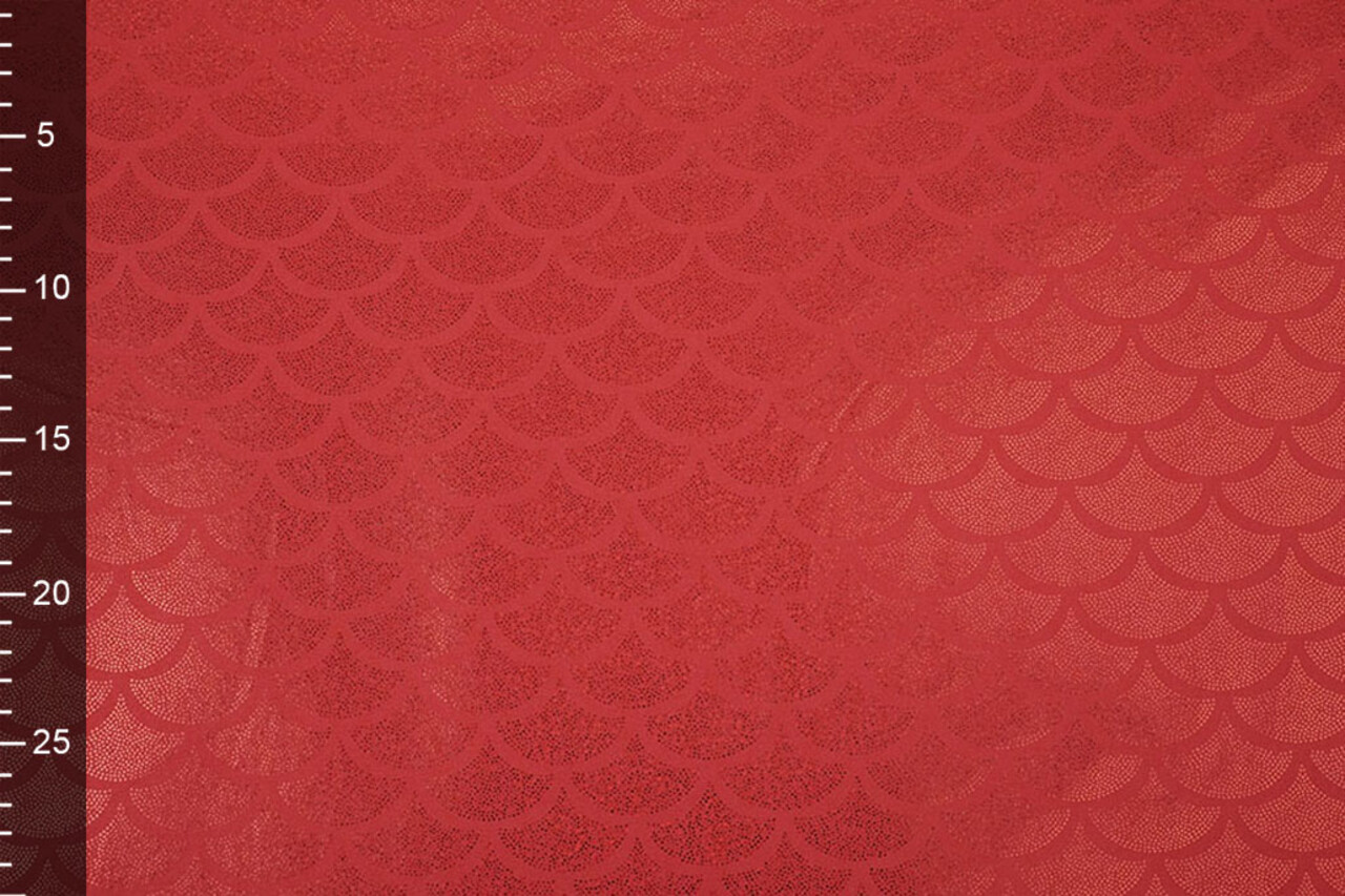 Lamé Mermaid Fantasy Rood Lamé Mermaid Fantasy Rood