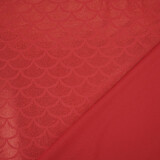 Folienjersey Mermaid Fantasy Rot