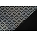 Folienjersey Mermaid Fantasy Silber auf Schwarz