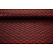 Lamé Mermaid Fantasy Red on Black Lamé Mermaid Fantasy Red on Black