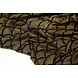 Lamé Sirena Fantasy Dorado sobre Negro Lamé Sirena Fantasy Dorado sobre Negro