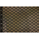 Lamé Mermaid Fantasy Gold on Black