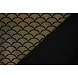 Lamé Mermaid Fantasy Or sur Noir