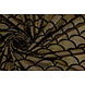 Lamé Mermaid Fantasy Goud op Zwart Lamé Mermaid Fantasy Goud op Zwart