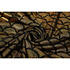 Folienjersey Mermaid Fantasy Gold auf Schwarz