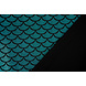 Lamé Mermaid Fantasy Aqua on Black Lamé Mermaid Fantasy Aqua on Black