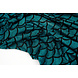 Lamé Mermaid Fantasy Aqua on Black Lamé Mermaid Fantasy Aqua on Black