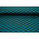 Folienjersey Mermaid Fantasy Aqua auf Schwarz