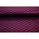 Lamé Mermaid Fantasy Cyclamen on Black Lamé Mermaid Fantasy Cyclamen on Black