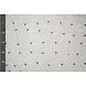 Fijne Glitter Tule met Parels Zwart Fijne Glitter Tule met Parels Zwart