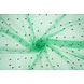 Fine Glitter Tulle con Perline Verde Mare