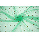 Fine Glitter Tulle con Perline Verde Mare
