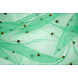 Fijne Glitter Tule met Parels Zeegroen Fijne Glitter Tule met Parels Zeegroen