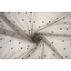 Fine Glitter Tulle con Perline Grigio Tortora