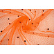 Fine Glitter Tulle con Perline Arancione Fine Glitter Tulle con Perline Arancione