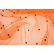 Feiner Glitzer Tüll mit Perlen Orange Feiner Glitzer Tüll mit Perlen Orange