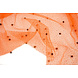 Fine Glitter Tulle con Perline Arancione Fine Glitter Tulle con Perline Arancione
