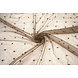 Fine Glitter Tulle con Perline Marrone Fine Glitter Tulle con Perline Marrone