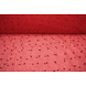 Tulle Fin à Paillettes avec Perles Rouge