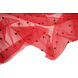 Fine Glitter Tulle con Perline Rosso Fine Glitter Tulle con Perline Rosso