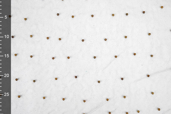 Feiner Glitzer Tüll mit Perlen Jeans
