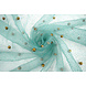 Fine Glitter Tulle with Pearls Ocean Fine Glitter Tulle with Pearls Ocean