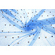 Fine Glitter Tulle with Pearls Royal Blue Fine Glitter Tulle with Pearls Royal Blue