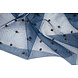 Tulle Fin à Paillettes avec Perles Marine Tulle Fin à Paillettes avec Perles Marine