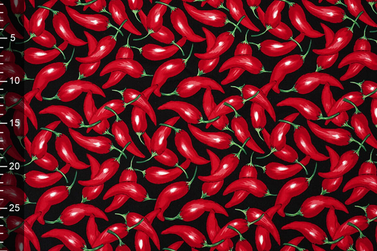 Cotone Twill Peperone Rosso Cotone Twill Peperone Rosso