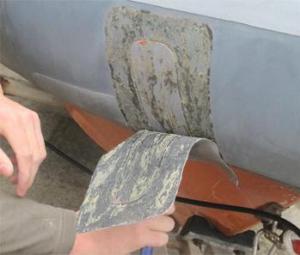 slecht lijmwerk rubberboot