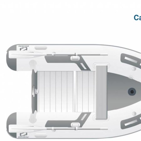 Zodiac Zodiac Cadet 270 Alu rubberboot met Aluminium vloerdelen