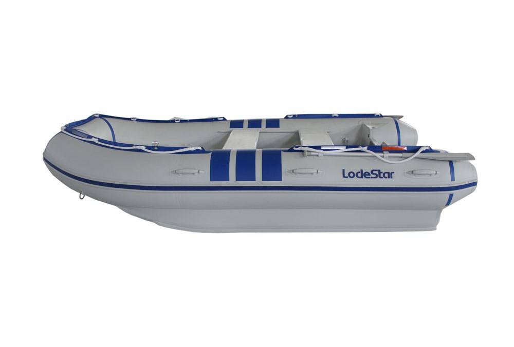Wetenschap buitenaards wezen Troosteloos Lodestar TriMAX Alu 380 Rubberboot met Speedtubes | Boot4.nl