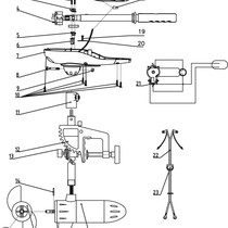 Rhino Part 12-4 Motorbevestiging VX44/54 VX65