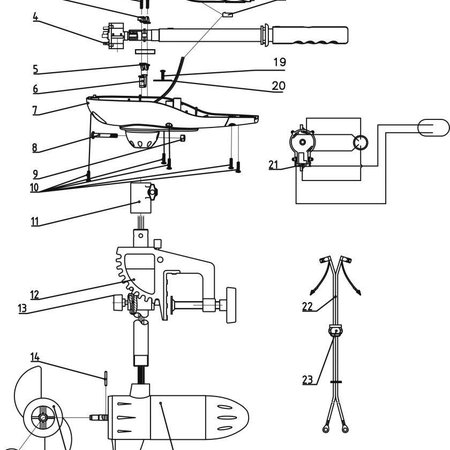 Rhino Rhino Part 16 -3 Propeller (3 vleugels) VX80