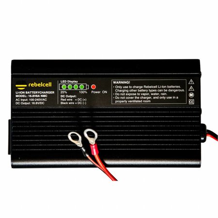 Rebelcell Rebelcell Acculader 16.8V8A Li-ion voor Rebelcell 12V50