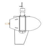 Torqeedo Propeller v30/p4000 voor Cruise 2.0/4.0 vanaf 2009 - 2017