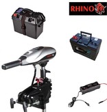 Rhino Rhino VX65 complete set met 105Ah accu, accubak en acculader