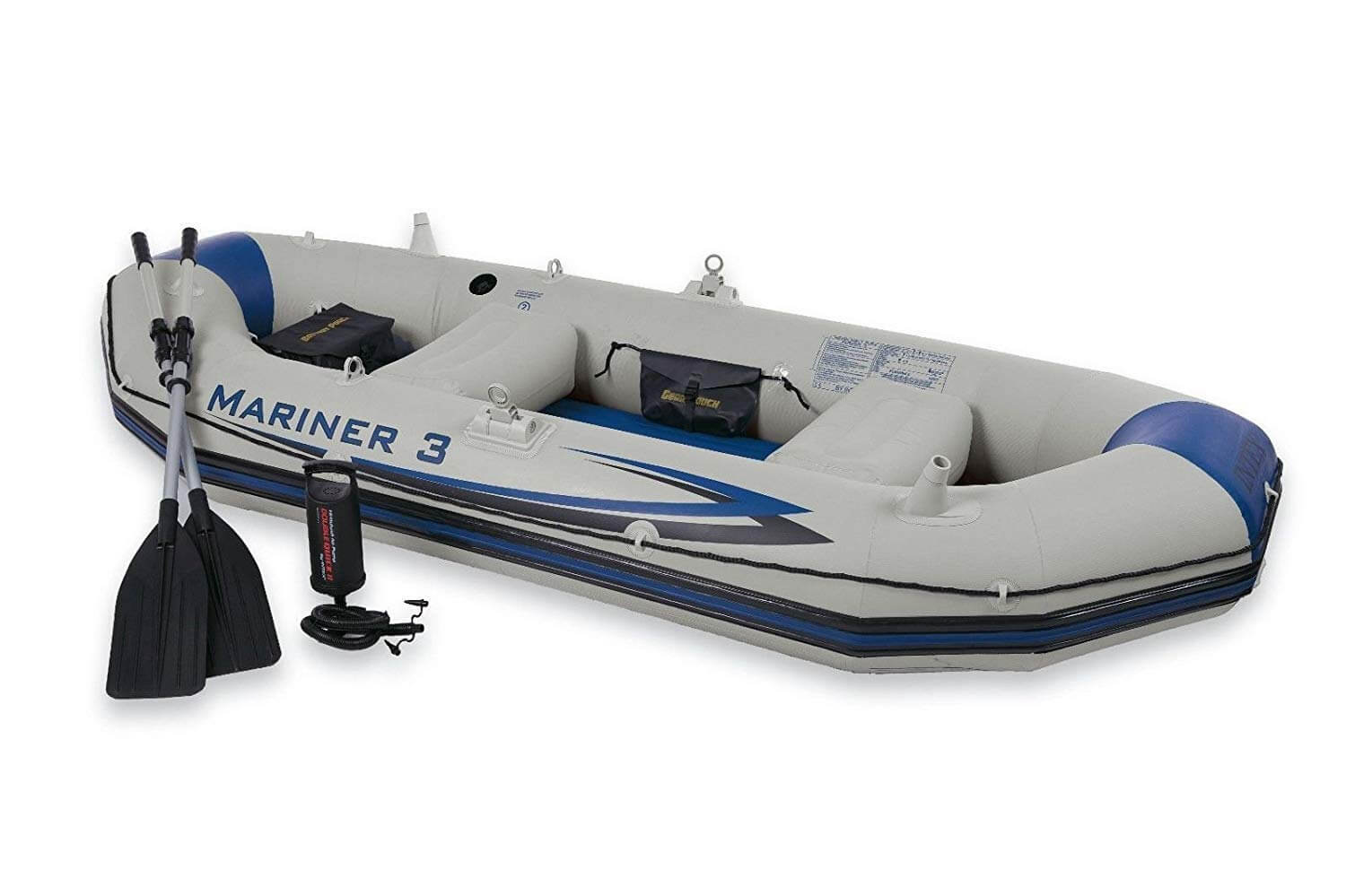 Intex Mariner 3 opblaasboot met fluistermotor