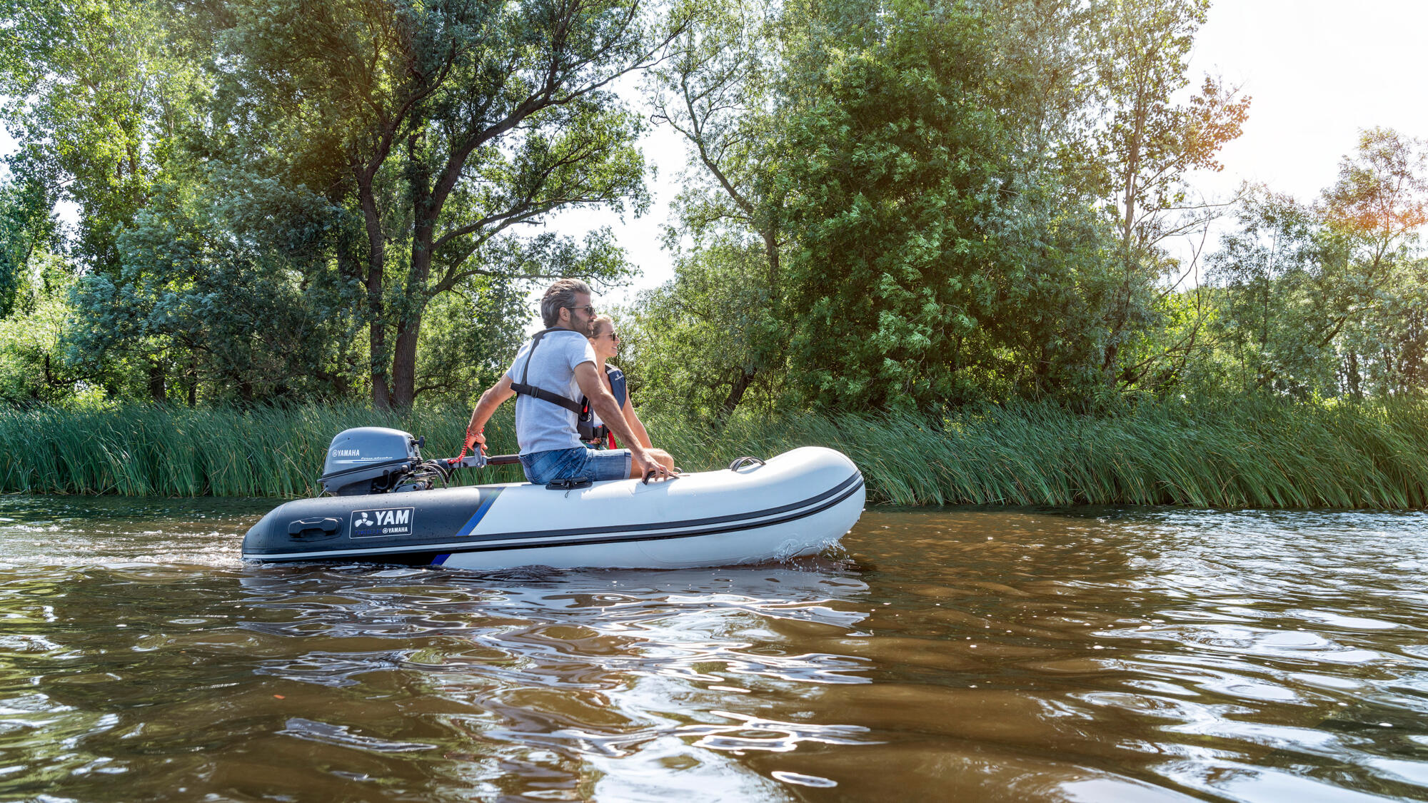 Wiskundig Stad bloem Proficiat Yam 275S rubberboot met aluminium vloerplaten | Boot4.nl