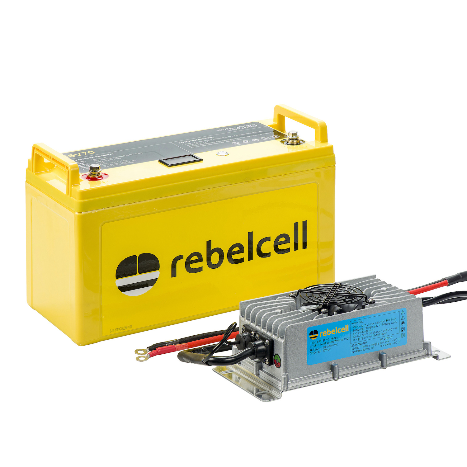 Rebelcell 36V70 accu | Boot4.nl