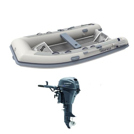 Highfield Classic 310 Aluminium RIB met Yamaha 9.9 pk 4-takt buitenboordmotor