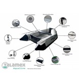 Talamex Talamex Aqualine 250 rubberboot met aluminium vloerdelen