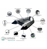 Talamex Talamex Aqualine 350 rubberboot met aluminium vloerdelen