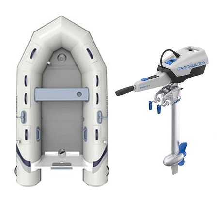 Highfield RU 280 Aluminium vloerdelen met ePropulsion Spirit 1.0 Plus